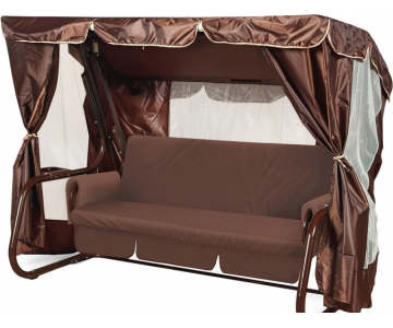 Качели садовые LetoLux Торнадо Premium (шоколад)