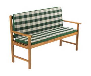Скамья садовая Fieldmann FDZN 9120 (полосатая зелёная)