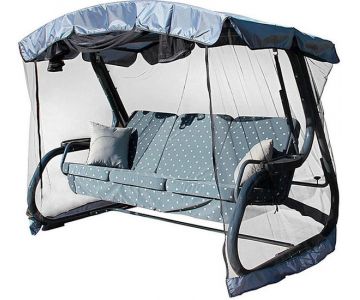 Качели садовые Мобеком Корсика Комфорт (серый)