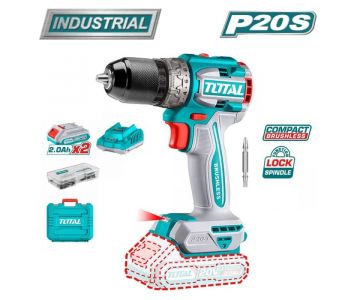 Дрель-шуруповерт TOTAL TDLI20602