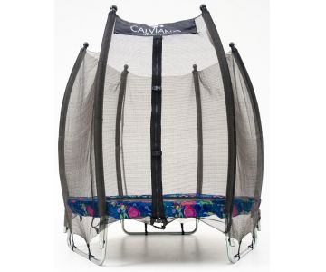 Батут с защитной сеткой Calviano 4,5ft Outside Master Smile 140 см