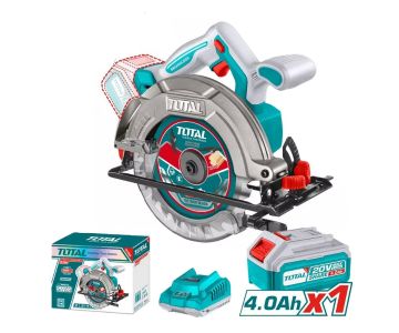 Пила циркулярная аккумуляторная TOTAL TSLI16521