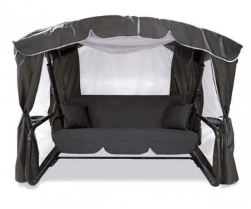 Качели садовые LetoLux Торонто (графит)