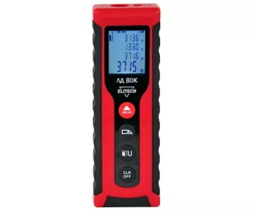 Дальномер лазерный Elitech ЛД 80К