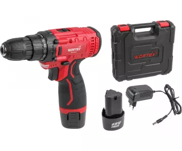 Дрель-шуруповерт аккумуляторная Wortex LX BD 1215-1 Li (1333698)