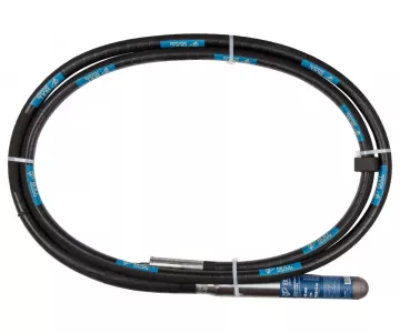 Вал гибкий 4 м в сборе с вибронаконечником 48 мм для вибратора Bull PCV 6026 (1329657)