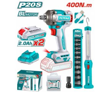 Набор аккумуляторных инструментов TOTAL TOSLI23048