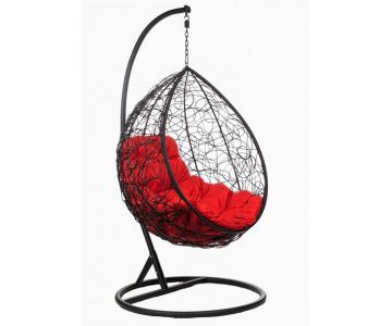 Кресло подвесное BiGarden Tropica Brown (красная подушка)