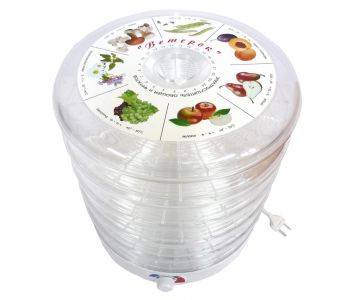 Сушилка Спектр-Прибор "Ветерок" ЭСОФ2- 0.5/220-02  (5 сит)  прозрачная (402018)