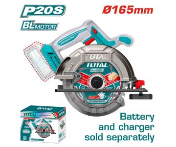 Пила циркулярная TOTAL TSLI1652