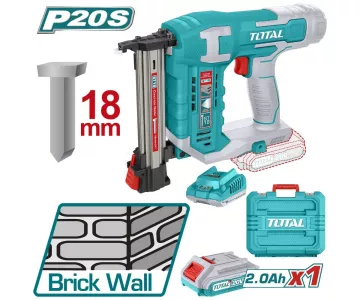 Аккумуляторный гвоздезабивной пистолет TOTAL TCSTLI3808