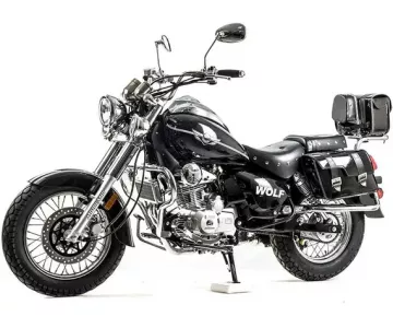 Мотоцикл Motoland WOLF 300 Motoland черно-серый