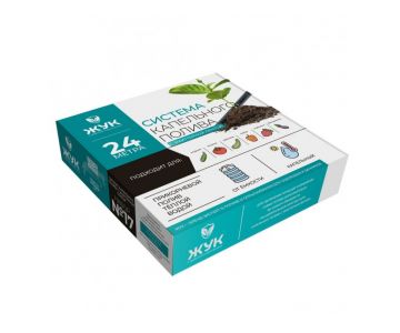 Система капельного полива Жук с эмиттерной лентой 24 м на 80 растений (330665)