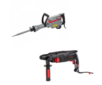 Набор электроинструмента P.I.T. отбойный молоток GSH65-C4 + перфоратор PBH24-C