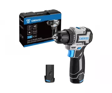 Дрель-шуруповерт аккумуляторная Deko Loner 12V PRO