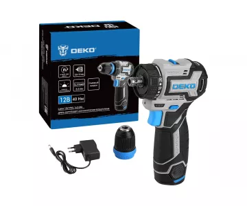 Дрель-шуруповерт аккумуляторная Deko Loner 12V PRO