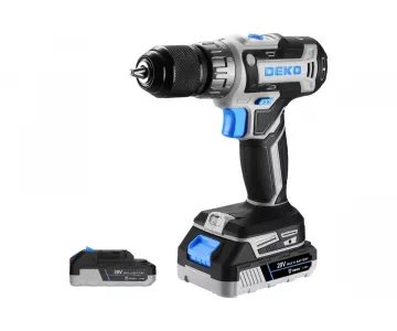 Дрель-шуруповерт аккумуляторная Deko Loner 20V