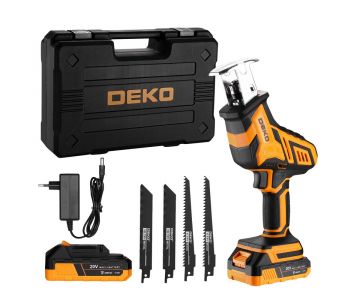 Сабельная пила аккумуляторная Deko DKRS20 085-1070