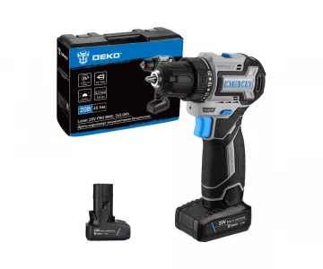 Дрель-шуруповерт аккумуляторная Deko Loner 20V PRO
