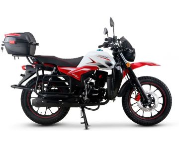 Мотоцикл дорожный Rockot QUEST 150 (белый, красный)