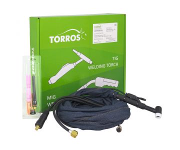 Горелка Torros TIG WP17, 4м, TSB 10/25, 2pin