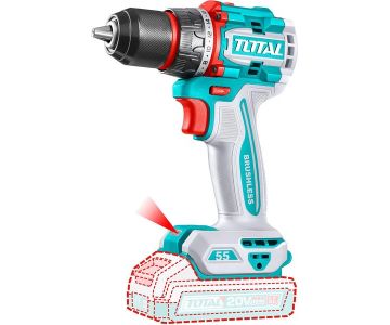 Аккумуляторная ударная дрель-шуруповерт TOTAL TIDLI205581