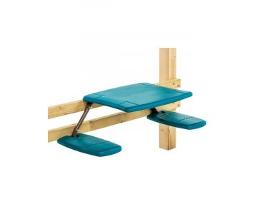 Столик с сиденьями KBT Пикник бирюза