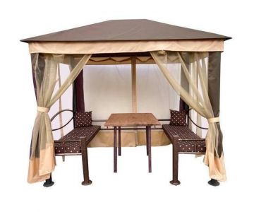 Шатер-беседка со столиком МебельСад Визит с323