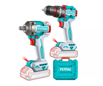 Набор аккумуляторных инструментов TOTAL TCKLI20275
