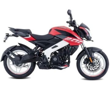 Мотоцикл Bajaj Pulsar NS 200 красный