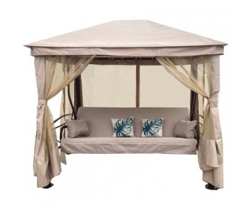 Качели-шатер МебельСад Сиеста Премиум с4270 (бежевый)