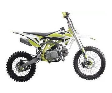 Мотоцикл Racer MX140E Pitbike (зеленый, синий, оранжевый)