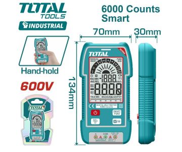 Мультиметр цифровой TOTAL TMT516004