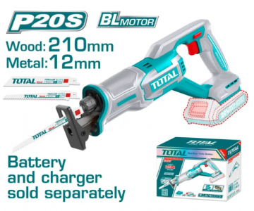 Аккумуляторная сабельная пила TOTAL TRSLI2108