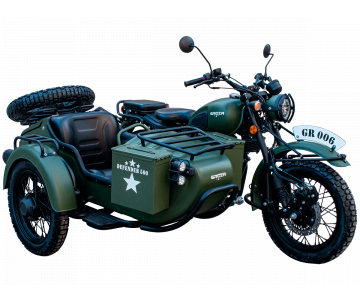 Мотоцикл с коляской Groza Defender 500 (4T EFI)