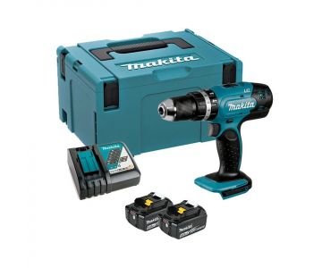 Дрель-шуруповерт аккумуляторная Makita DHP453RTJ