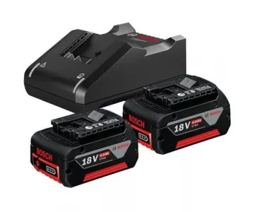 Аккумулятор Bosch GBA 18V 4.0 Ah *2 шт + зарядное устройство GAL 1880 CV Professional (1600A019S1)