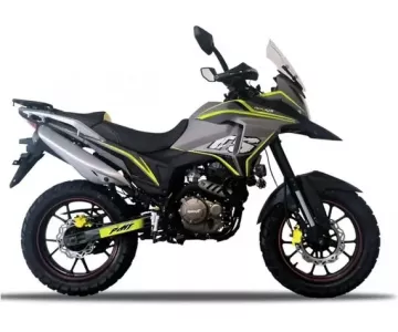 Мотоцикл турэндуро Rockot DAKAR (серый/зеленый)