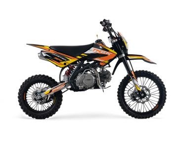 Питбайк TMBK Pitster SP2 150 (оранжевый, желтый)