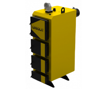 Твердотопливный котел Greolit PROFI 80 кВт (без автоматики)