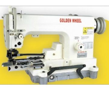 Специальная машина с цилиндрической платформой для подгибки низа GOLDEN WHEEL CS-7390FT