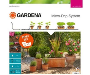 Комплект микрокапельного полива базовый Gardena (13001-20)