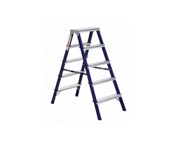Стальная двухсторонняя стремянка Алюмет МDL82306
