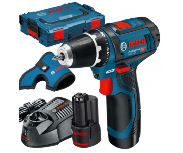 Шуруповёрт Bosch GSR 12V-15 30/15Нм 2*2,0 Ah в L-BOXX (0601868109)