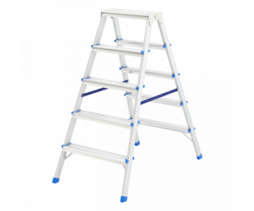 Стремянка алюминиевая Сибртех 5 ступеней (97925)