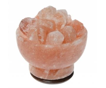 Солевая лампа Zenet Чаша с кристаллами