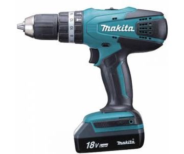 Аккумуляторная ударная дрель-шуруповерт Makita HP 457 DWE (HP457DWE)