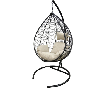 Кресло подвесное Garden Story Сфера CN800-2024 (черный/бежевый)