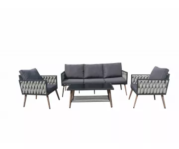 Комплект садовой мебели Garden Story Гранд GS068 (антрацит)