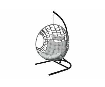 Кресло подвесное Garden Story Лондон 3978-МП (черный/серый)
